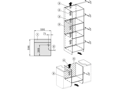 Miele DGC 7460 HCX Pro PeBe Gőzsütő HydroClean tisztítással