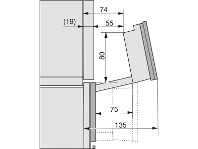 Miele DGC 7460 HCX Pro PeBe Gőzsütő HydroClean tisztítással