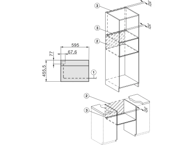 Miele H 7440 BM pebe Kompakt sütő mikrohullám üzemmóddal