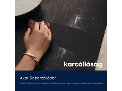 Electrolux EIS82453IT SenseBoil® beépíthető indukciós főzőlap, Saphirmatt® SE, Bridge, Hob2Hoob®, 80 cm