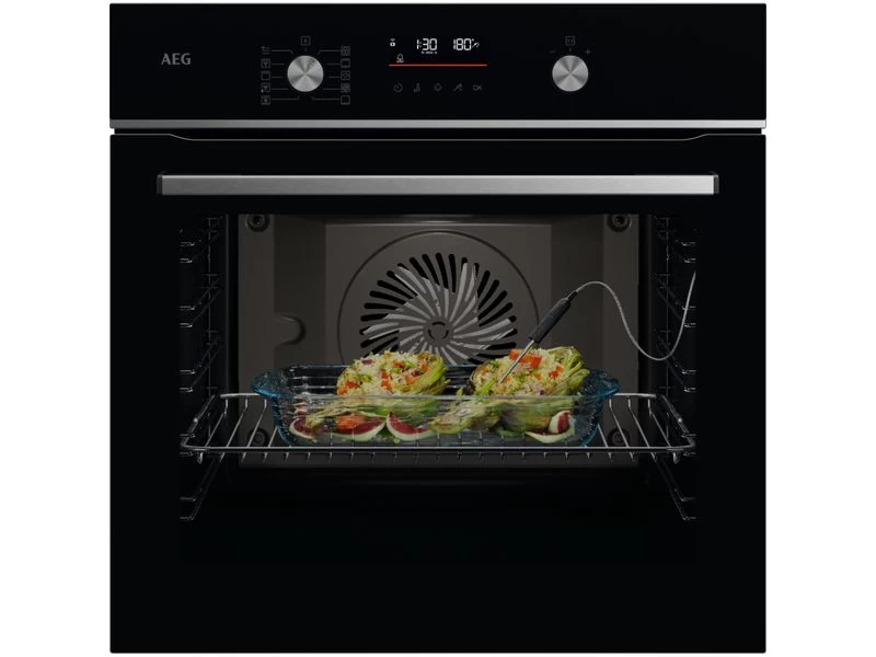 AEG OA5CB531AB SteamBake/SurroundCook beépíthető gőzsütő, maghőmérő, Wifi, öntisztító hátfal + aqua clean tisztítás AEG OA5CB531AB SteamBake/SurroundCook beépíthető gőzsütő, maghőmérő, Wifi, öntisztító hátfal + aqua clean tisztítás