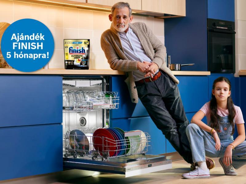Bosch és Finish álom páros: egységben az erő, így hatásos. Bosch és Finish álom páros: egységben az erő, így hatásos.