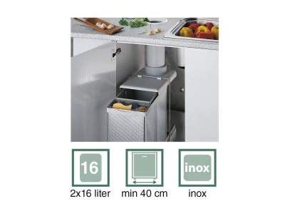 8123800 konyhai szelektív hulladékgyűjtő