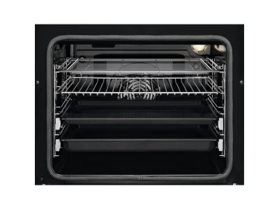 AEG CIB6643BBM SteamBake kerámialapos tűzhely gőzfunkcióval, AirFry, Hob2Hood