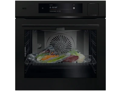 AEG NBP9S881DT SteamPro/ProAssist beépíthető gőzsütő CamCook funkcióval, SousVide, Steamify, Wifi, gőztisztítás, maghőmérő