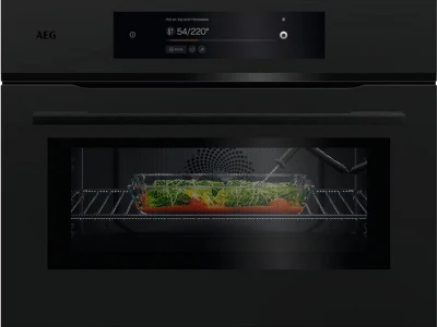AEG NKK9N821DT CombiQuick/Pro Assist kompakt sütő, mikróval CamCook funkcióval, Wifi, maghőmérő