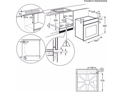 AEG TR6PB531SB SteamCrisp/SenseCook beépíthető gőzsütő, maghőmérő, Wifi, pirolitikus tisztítás