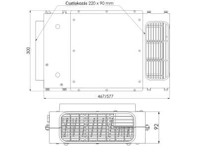 AIRA - Plazma szűrő páraelszívókhoz QUADRO L 750 