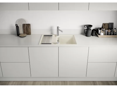 BLANCO ALTA II satin dark steel