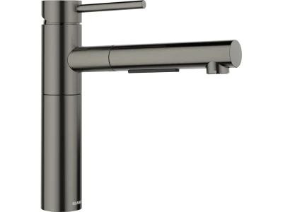 BLANCO ALTA-S II kihúzható fejes csaptelep, satin dark steel, HD
