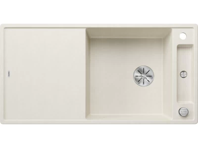 BLANCO AXIA III XL 6 S törtfehér üveg tart.