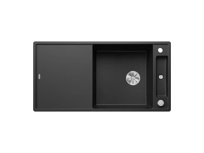 BLANCO AXIA III XL 6 S SILGRANIT mosogató, antracit, fa vágódeszkával, lefolyó-távműködtetővel