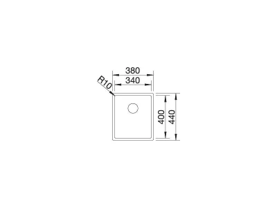 BLANCO CLARON 340-IF DX