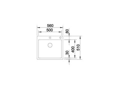 BLANCO CLARON 500-IF/A DX