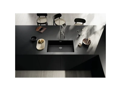 BLANCO CLARON 700-U Dark Steel rozsdamentes acél mosogató