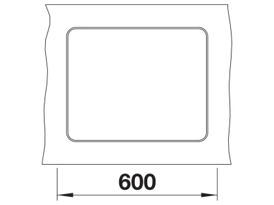 BLANCO ETAGON 500-F SILGRANIT mosogató, kávé