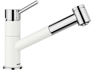 BLANCO KANO-S Vario fehér/króm HD