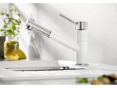 BLANCO KANO-S vulkánszürke/króm ND