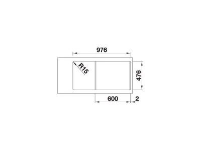 BLANCO LANTOS XL 6S-IF 3,5 exc.
