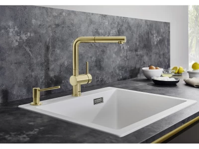 BLANCO LINUS-S satin platinum HD