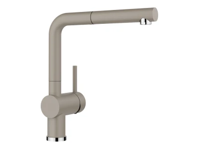 BLANCO LINUS-S kihúzható fejes csaptelep, tartufo, SILGRANIT-Look, HD