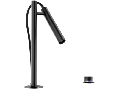 BLANCO LUNEOO-S, kihúzható fejes csaptelep, matt fekete, HD