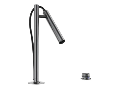 BLANCO LUNEOO-S kihúzható fejes csaptelep satin dark steel, HD