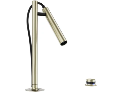 BLANCO LUNEOO-S, kihúzható fejes csaptelep, satin gold, HD