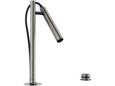 BLANCO LUNEOO-S, kihúzható fejes csaptelep, satin platinum, HD