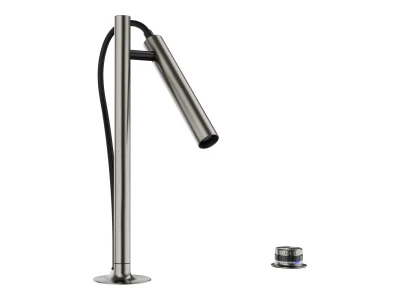 BLANCO LUNEOO-S kihúzható fejes csaptelep satin platinum, HD