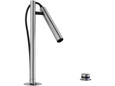 BLANCO LUNEOO-S, kihúzható fejes csaptelep, tömör szálcsiszolt rozsdamentes acél, HD