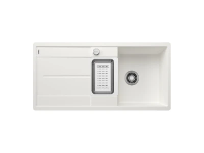 BLANCO METRA 6 S-F SILGRANIT mosogató, fehér, lefolyó-távműködtetővel