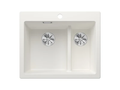 BLANCO PLEON 6 Split SILGRANIT mosogató, balos, fehér