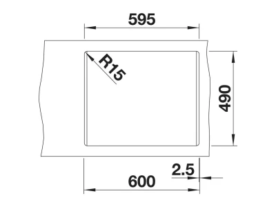 BLANCO PLEON 6 SILGRANIT mosogató, törtfehér