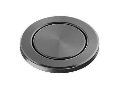 BLANCO PushControl III nyomógomb lefolyó-távműködtetőhöz, satin dark steel