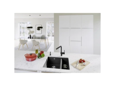 BLANCO ROTAN 340/160-U SILGRANIT mosogató, balos, antracit