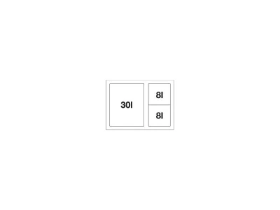 BLANCO SELECT II XL 60/3