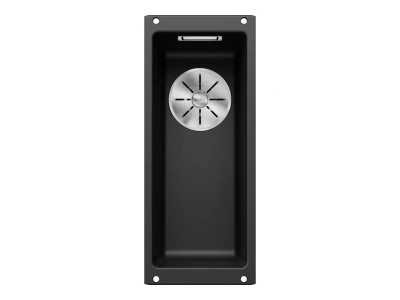 BLANCO SUBLINE 160-U SILGRANIT mosogató, fekete