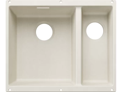 BLANCO SUBLINE 340/160-U balos törtfehér lefolyó nélk.