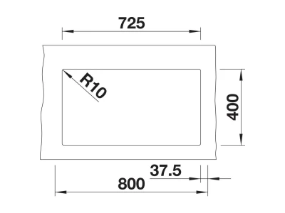 BLANCO SUBLINE 350/350-U SILGRANIT mosogató, palaszürke