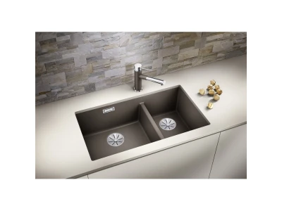 BLANCO SUBLINE 430/270-U SILGRANIT mosogató, balos, fehér