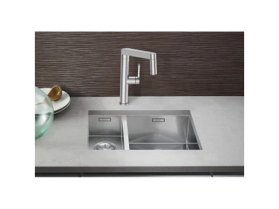 BLANCO ZEROX 340/180-U selyemfényű rozsdamentes acél mosogató, jobbos