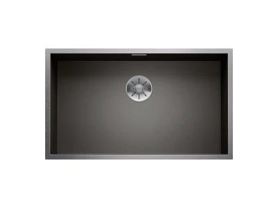 BLANCO ZEROX 700-U Dark Steel rozsdamentes acél mosogató