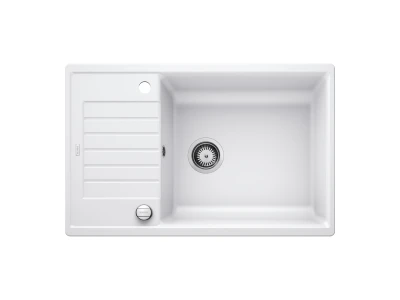 BLANCO ZIA XL 6 S Compact SILGRANIT mosogató, fehér, lefolyó-távműködtetővel