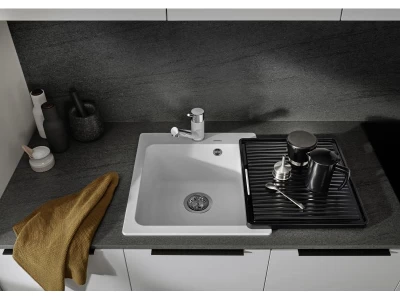 BLANCO Csepegtető, műanyag, fekete, 382 x 432 mm