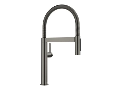 BLANCOCULINA-S II Mini kihúzható fejes csaptelep, satin dark steel, HD