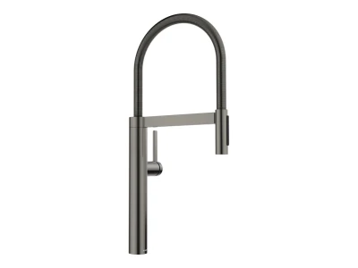 BLANCOCULINA-S II kihúzható fejes csaptelep, satin dark steel, HD