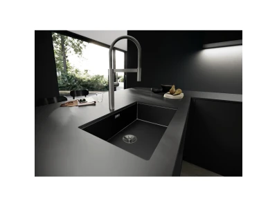 BLANCOCULINA-S II kihúzható fejes csaptelep, satin platinum, HD