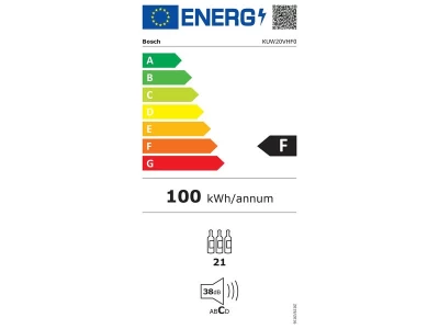 Bosch KUW20VHF0 aláépíthető borhűtő