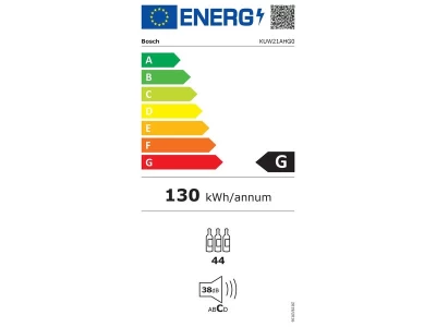 Bosch KUW21AHG0 aláépíthető borhűtő